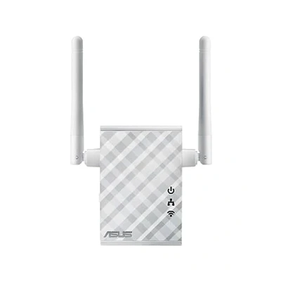 Abbildung von Asus RP N12 Repeater (Wi Fi 4 N300, WLAN Reichweitenverlängerung, Power Schalter, 2 externe Antennen, App Steuerung)