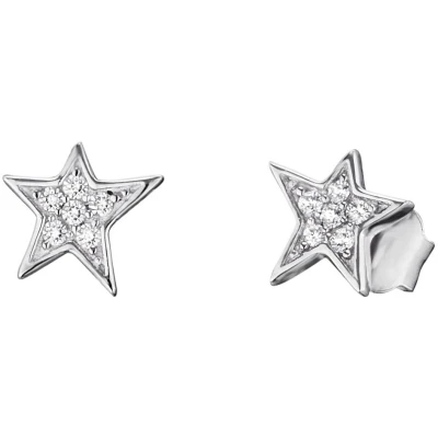 Abbildung von Engelsrufer Damen Ohrring Ohrstecker Mondstein in Tropfenform Pure Moon Silber aus Sterling Steckverschluss nickelfrei