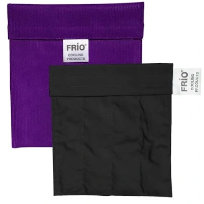 Abbildung von FRIO KLEINE Diabetiker Insulin Kühltasche 16 x 14½ cm in Lila für Insulinfläschchen oder patronen Kühlt mit kaltem Wasser I Keine Kühlakkus notwendig