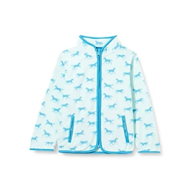 Abbildung von Playshoes Fleece Jacke Unisex Kinder Outdoor Oberteil, Pferde, 104