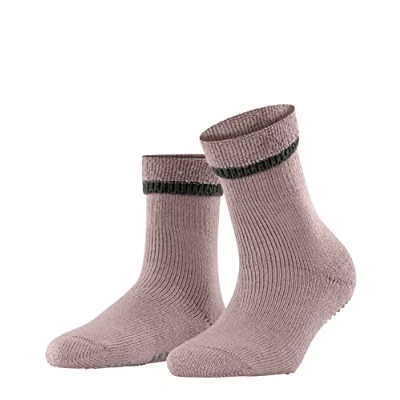 Abbildung von FALKE Damen Cuddle Pads W HP Baumwolle Rutschhemmende Noppen 1 Paar Stoppersocken, Rot (Rosewood 8490), 39 42
