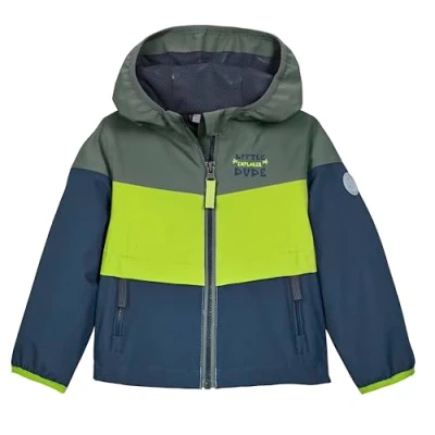 Abbildung von first instinct by killtec Kinder Funktionsjacke mit Kapuze/Outdoorjacke ist wasserdicht FIOS 8 MNS JCKT, lime, 110 116, 42898 000