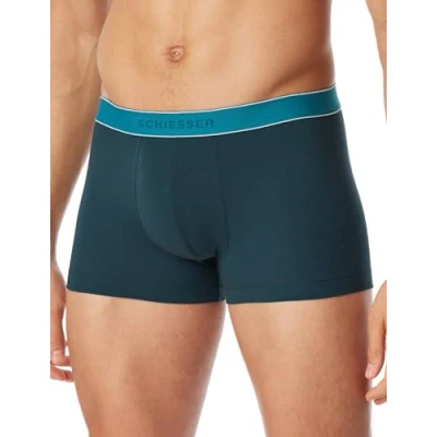 Abbildung von Schiesser Herren Shorts Duality Function Boxershorts, Petrol_181121, XL