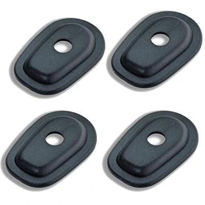 Abbildung von Germany Motorsports Motorrad Adapterplatten Blinker Platten für LED Miniblinker schwarz (Yamaha)