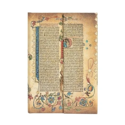 Abbildung von Paperblanks Parabole Gutenberg Bible Mini Lined Wrap Closure 85 Gsm