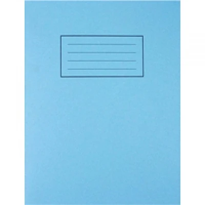 Abbildung von Silvine Exercise Book Ruled 229x178mm Blue (Pack of 10)