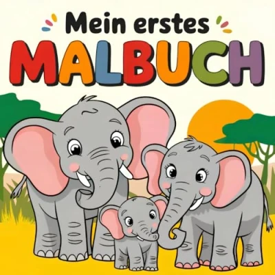 Abbildung von Mein erstes Malbuch: Süßes Kritzelbuch ab 1 Jahr Liebevoll gestaltetes Ausmalbuch für Kinder zur Förderung der Kreativität und Motorik