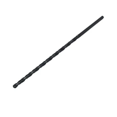 Abbildung von sourcing map Spiralbohrer 6,5mm Bohren Dmr 250mm Länge HSS gerade runde Schaft schwarz