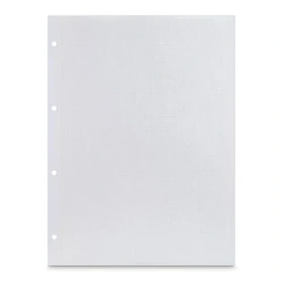 Abbildung von Hama Innenseiten Fotoalbum Scrapbooking (Nachfüllpackung für Fotokartonseiten mit Schutzkristallpapier, 250 g/m², 23,3 x 31 cm, perforiert, 25 Blatt) weiß