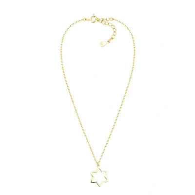 Abbildung von Sofia Milani Flower Halskette, Damen, Größe: One Size, Gold coloured