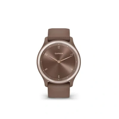 Abbildung von Garmin Unisex Erwachsene VIVOMOVE Sport Smartwatch, Mokka/Perlgold, One Size