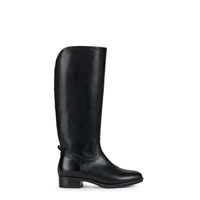 Abbildung von Geox Felicity Schnürstiefel, Damen, Größe: 37.5, Black Schuhe