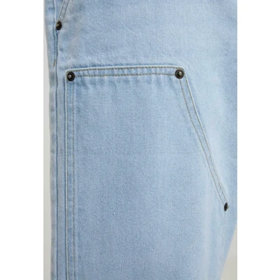 Abbildung von Urban Classics OPEN EDGE TWO KNEE Jeans Shorts, Herren, Größe: W36, New light blue washed