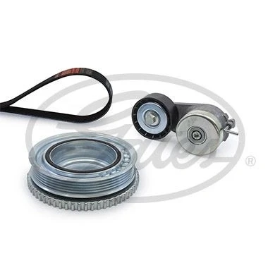 Abbildung von GATES K065PK1148 Keilrippenriemensatz mit Kurbelwellenriemenscheibe FIAT: 500 Hatchback, Punto II Tipo Estate