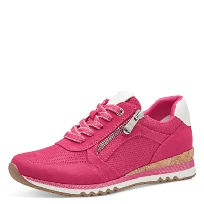 Abbildung von Marco Tozzi Sneaker low, Damen, Größe: 36, Pink Schuhe