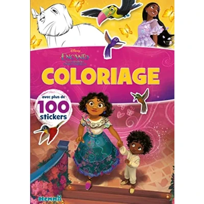 Abbildung von Disney Encanto Coloriage avec plus de 100 stickers