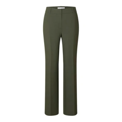 Abbildung von Selected Femme Slfrita Stoffhose, Damen, Größe: 38x30, Deep depths