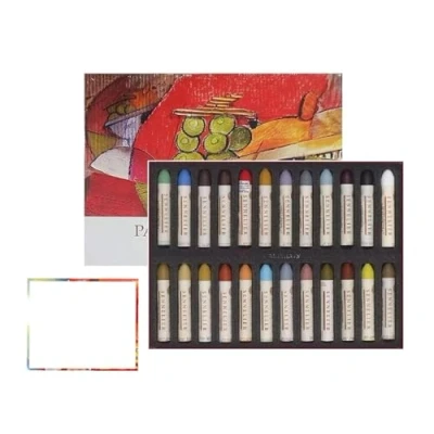 Abbildung von Sennelier Pastels Oil 24 Farben Stillleben Künstlerische Qualität (Frankreich Import) Made in France