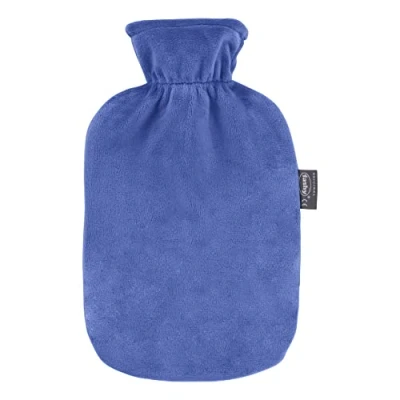 Abbildung von Fashy Wärmflasche 2,0 l mit Plüschbezug