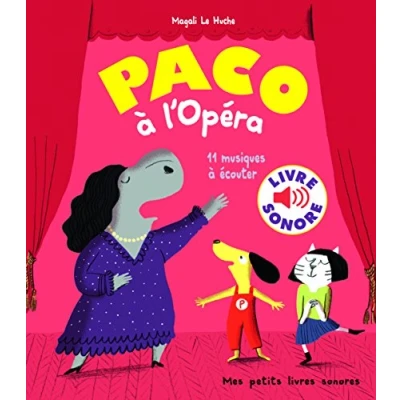 Abbildung von Paco a l&#039;Opera (Livre sonore) 16 musiques ecouter: 11 à écouter