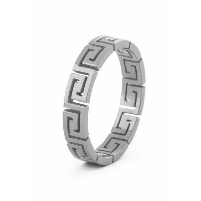 Abbildung von Akitsune Argius Ring silvercoloured, Größe: 65, Silver coloured