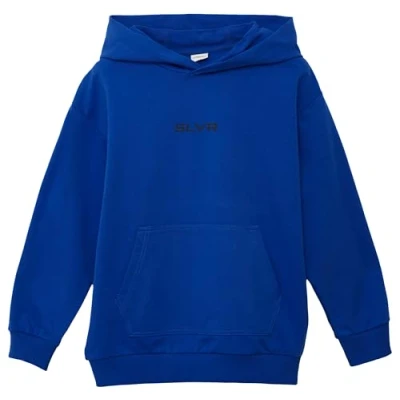 Abbildung von s.Oliver MIT Front UND RÜCKENPRINT Kapuzenpullover für Kinder, Größe: 146/152, Royalblau