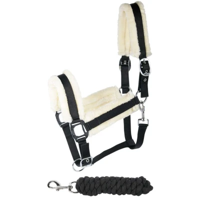 Abbildung von Harry&#039;s Horse Halfter Set Soft Full Schwarz