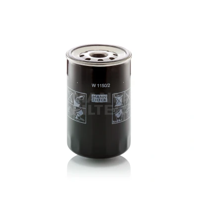 Abbildung von MANN FILTER W 1150/2 Ölfilter 1 1/8 16 UN Anschraubfilter