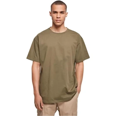 Abbildung von Build Your Brand Herren Heavy Oversize Tee T Shirt, Olive, L