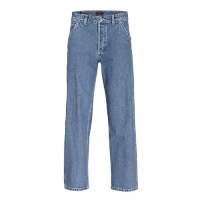 Abbildung von Jack &amp; Jones Jjieddie Jjworker Jeans Relaxed Fit, Herren, Größe: 36x34, Blue denim
