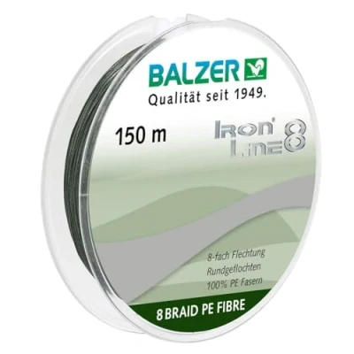Abbildung von Balzer Iron Line 8 150 m Spule grün 0,10 mm/ 8,1kg