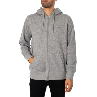 Abbildung von Gant Sweater »Sweatjacke REGULAR SHIELD FULL ZIP HOODIE«
