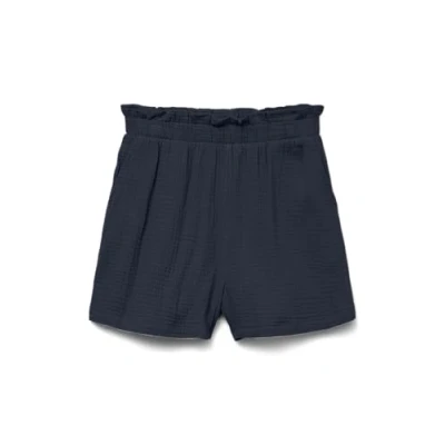 Abbildung von VERO MODA Damen Vmnatali Hw WVN Ga SPE Shorts, Navy Blazer, Small