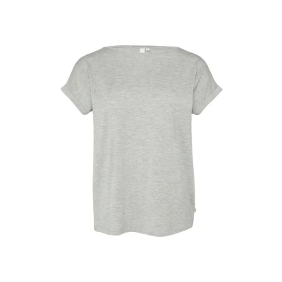 Abbildung von Loose Fit Shirt im Lyocellmix grau meliert S