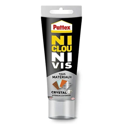 Abbildung von Pattex 2087138 One for All Crystal Tube Klebstoff Befestigung 90 g
