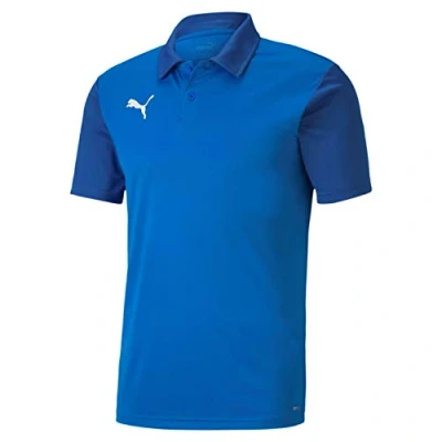 Abbildung von PUMA Herren teamGOAL 23 Sideline Polo T Shirt, Electric Blue Lemonade Team Power Blue, XL