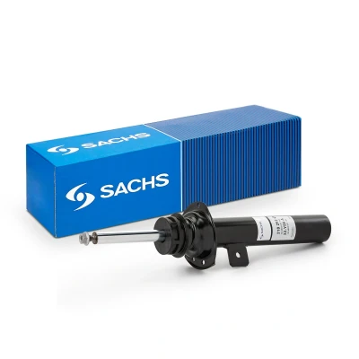 Abbildung von SACHS 318 292 Stoßdämpfer links Gasdruck Zweirohr Federbein oben Stift