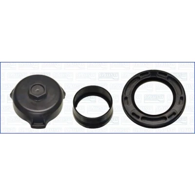 Abbildung von AJUSA 61001500 Kurbelwellendichtring PTFE (Polytetrafluorethylen) RENAULT: ESPACE 4, TRAFIC 2 Kasten, Bus, OPEL: Vivaro A Van, B Van