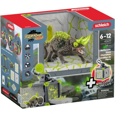 Abbildung von Schleich BattleCave Steinchamäleon
