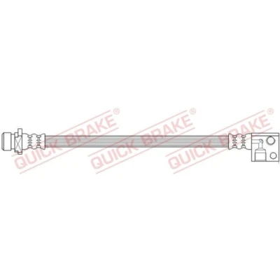 Abbildung von QUICK BRAKE 62.016 Bremsschläuche 316 M10x1 HONDA: CIVIC 8 Hatchback