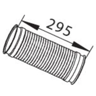 Abbildung von DINEX 68092 Abgasrohr 295 vorne 126,4 Euro 5