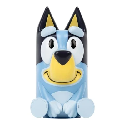 Abbildung von Paladone Bluey 3D Figurenlampe mit Ton, offiziell lizenziertes LED Nachtlicht, Schlafzimmerdekoration für Kinder, Kleinkinder, Vorschule, batteriebetrieben