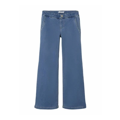 Abbildung von NAME IT Mädchen Nkfsalli Wide Jeans 8293 To Noos, Light Blue Denim, 104