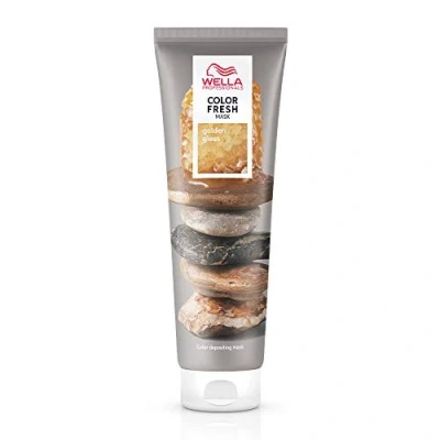 Abbildung von WELLA color fresh mask golden gloss, Blanco, 150 milliliter