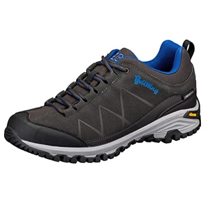 Abbildung von Brütting Kansas Unisex Cross Laufschuh, anthrazit/blau, 39 EU