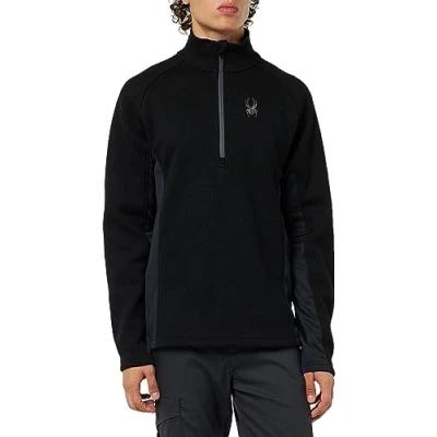 Abbildung von Spyder Outbound 1/2 Fleecepullover, Herren, Größe: XL, Schwarz