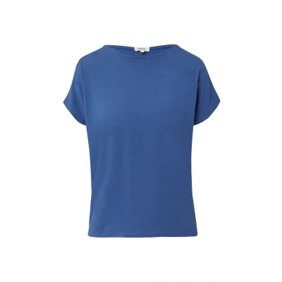 Abbildung von s.Oliver ÜBERSCHNITTENEN Schultern Tshirt basic, Damen, Größe: 34, Royalblau