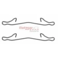 Abbildung von METZGER 109 1121 Zubehörsatz, Scheibenbremsbelag FIAT: Panda III Hatchback, Punto Evo TOYOTA: Yaris Hatchback