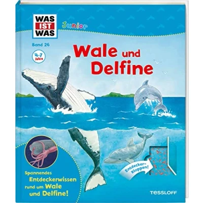 Abbildung von WAS IST Junior Band 26. Wale und Delfine: Welche Delfine gibt es? Warum wandern Wale? Wie wird ein Waljunges geboren?