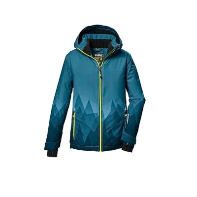Abbildung von killtec Jungen Skijacke/Funktionsjacke mit Kapuze und Schneefang KSW 383 BYS SKI JCKT, ocean, 116, 42096 000